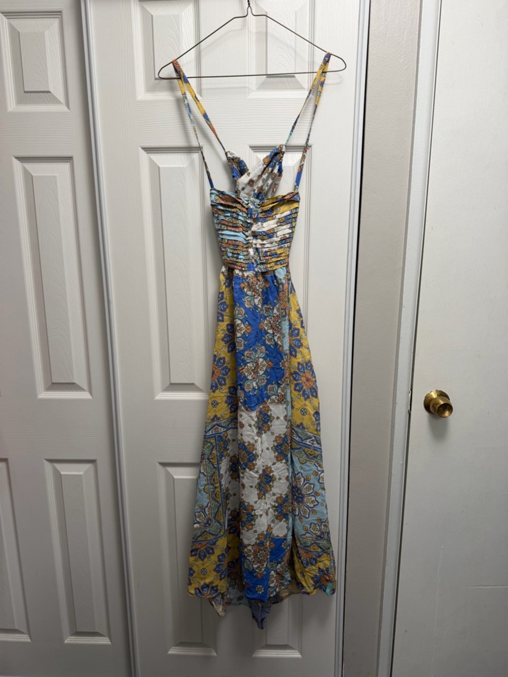 Corinne Dress in Aqua YUMI KIM